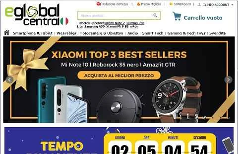 eGlobal Central Italy 公式ウェブサイト: グローバルオンライン家電ストア