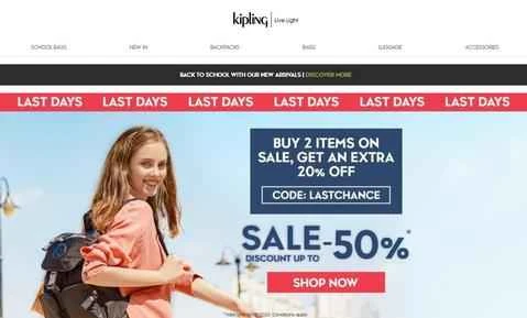 Kipling（キプリング）公式サイト：ベルギーのラゲッジブランド