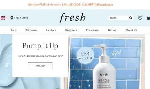 フレッシュスキンケアUK公式サイト