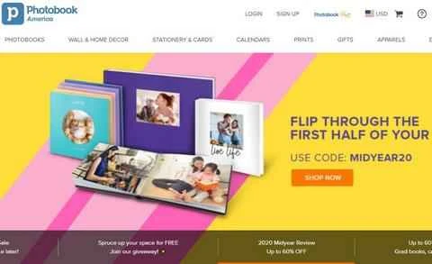 Photobook Worldwide の米国ウェブサイトでは、パーソナライズされた写真製品を提供しています。