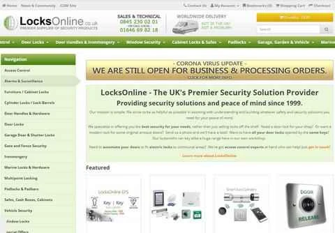 Locks Online は、セキュリティ製品を専門とする英国を拠点とするオンライン ストアです。