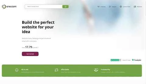 One.com は、ヨーロッパのドメイン登録および Web ホスティング サービス プロバイダーです。