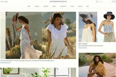 アントロポロジー・フランス公式サイト