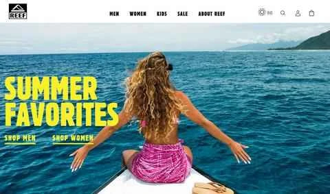 リーフ公式サイト：アメリカのスポーツウェアブランド