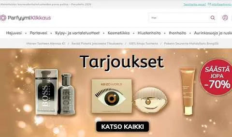Parfyymi Klikkaus 公式ウェブサイト FI フィンランドのオンライン美容・スキンケアストア - ページ 1 Parfyymi Klikkaus官网 FI 芬兰美妆护肤在线商店 第1张