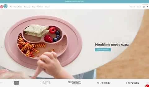 ezpz公式サイト - アメリカの子供用一体型ディナープレートブランドウェブサイト
