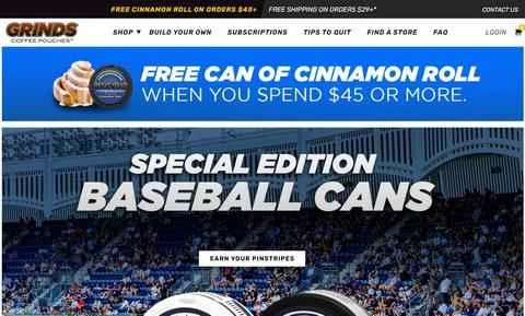 Grinds公式サイト：アメリカンコーヒー禁煙器具