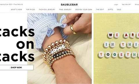 BaubleBar公式ウェブサイト - アメリカンジュエリーウェブサイト