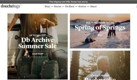 Db（ドゥーシュバッグス）公式サイト：ノルウェーのエクストリームスポーツブランド