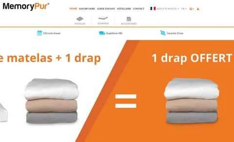 MemoryPur France公式サイト：ベルギーの有名マットレスブランド