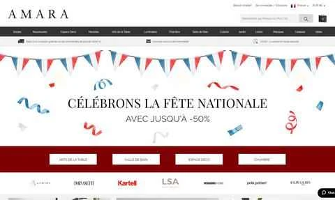 アマラ・フランス公式ウェブサイト