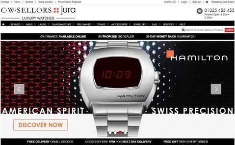 Jura Watchesの公式サイト - 英国の高級時計販売店