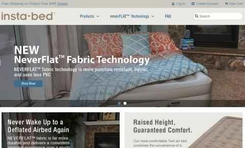 Insta-Bed公式サイト：アメリカのアウトドアスポーツブランド