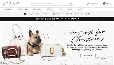 英国ブランドのスーツケースオンラインストア、MyBag。