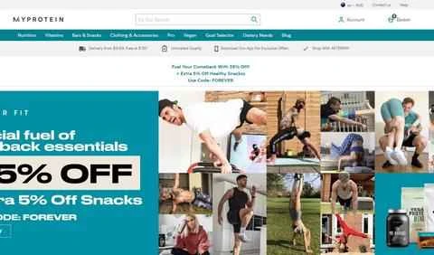 Myprotein Australia 公式ウェブサイト - イギリスのスポーツサプリメントブランド