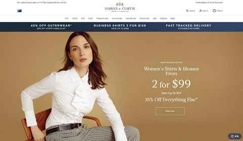 Hawes & Curtis Australia 公式ウェブサイト (AU) - クラシックな英国製衣料ブランド
