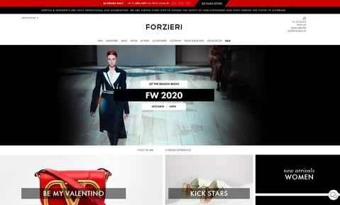 フォルツィエリUK公式サイト