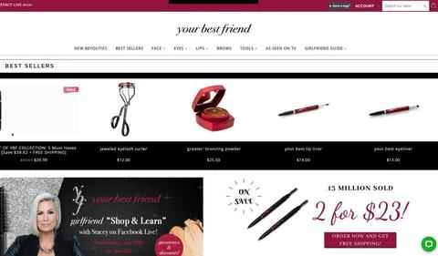 YBF Beauty公式サイト：アメリカの有名メイクアップブランド。