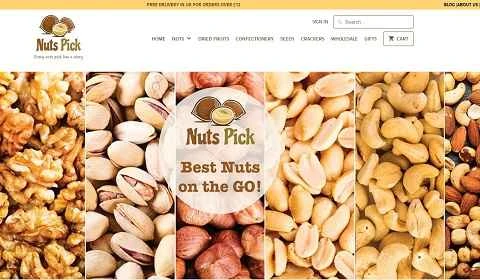 Nuts Pick公式英国ドライフルーツオンラインストア
