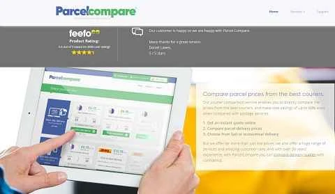 世界的な小包配送サービスプロバイダーである Parcelcompare。