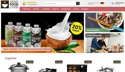 AsianFoodLovers 公式サイト（ドイツのグルメサイト）
