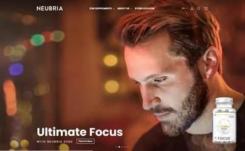 アメリカの脳の健康サプリメントブランド、Neubria。