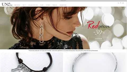 UNOde50公式サイト：スペインのニッチなデザイナージュエリーブランド