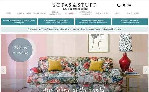 Sofas & Stuff 英国家具公式ウェブサイト