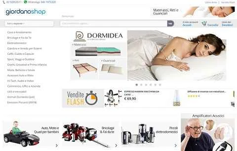 ジョルダーノショップ公式サイト（IT） - イタリアのショッピングサイト