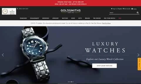 ゴールドスミス公式サイト - 英国のジュエリーとアクセサリーのオンラインショッピングサイト