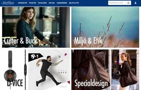 New Wave（スウェーデンのアパレル＆ビジネスギフトのウェブサイト）