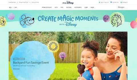 ShopDisney公式サイト