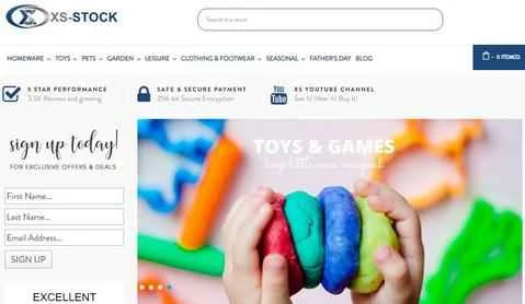 XS-Stock 公式サイト: 英国のオンライン卸売・小売店 - ページ 1 XS-Stock官网 英国在线批发和零售商城 第1张