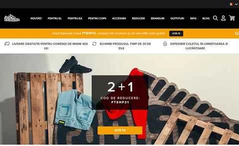 ヨーロッパのスポーツウェア店、フットショップの公式サイト