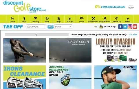 ディスカウントゴルフストア公式ウェブサイト - 英国のディスカウントゴルフ用品店 - ページ1 Discount Golf Store官网 英国折扣高尔夫设备商店 第1张
