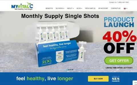 MyVitalC 公式サイト: 米国産 ESS60 抗酸化健康サプリメント。