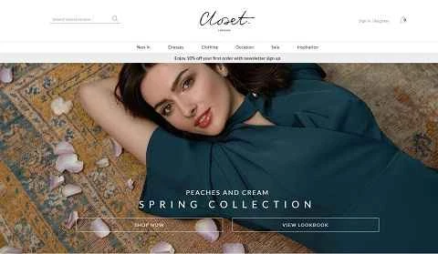 Closet London公式サイト - ロンドンファッション婦人服ブランド