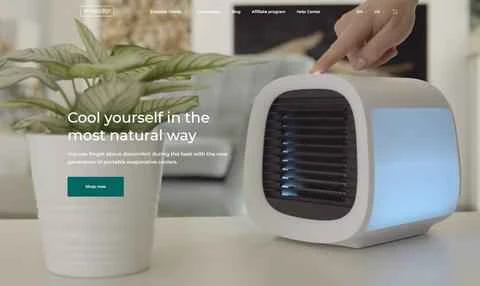 Evapolar公式サイト：アメリカのポータブルパーソナルエアコン