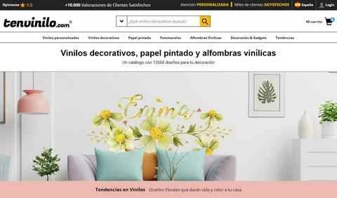Tenvinilo公式サイト ES スペイン語ホームデコレーションビニール