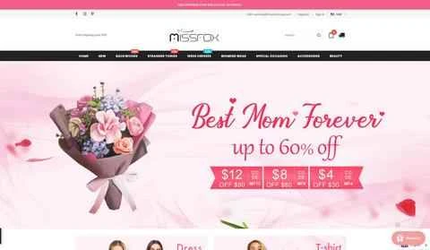 ミスフォックス公式サイト、アメリカの女性向けファッションショッピングサイト