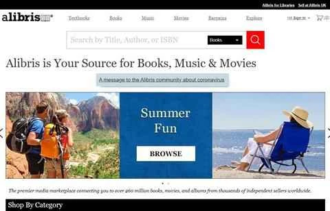 Alibris公式サイト、英国オンライン書店、1ページ目 Alibris官网 英国网上书店 第1张