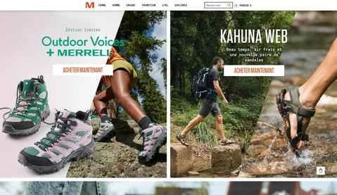 メレルフランス公式サイト：アメリカのアウトドア・登山ブランド