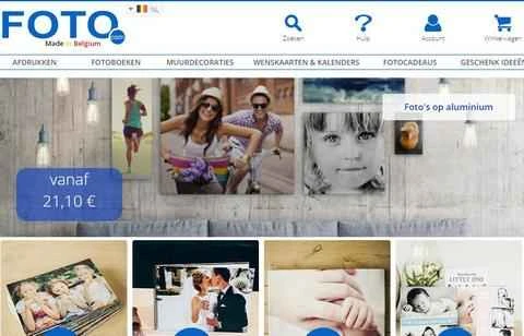 Foto.com オランダのウェブサイト、ヨーロッパで有名なオンライン写真印刷ウェブサイト