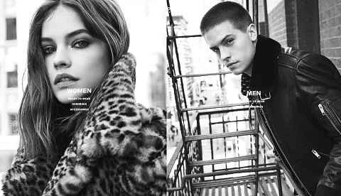 フランスの新しいファッションブランドのウェブサイト「The Kooples」