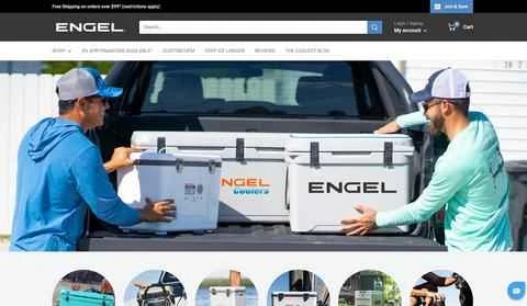 Engel Coolersの公式サイト：米国製ポータブル冷却製品