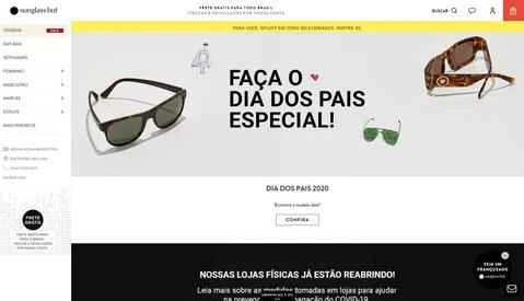 サングラスハットブラジル公式ウェブサイト