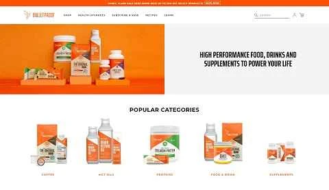 アメリカの健康ダイエットブランド、Bulletproof。