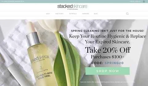 StackedSkincare公式サイト:アメリカのニッチスキンケアブランド StackedSkincare官网 美国小众护肤品牌