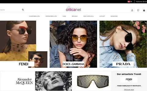 有名なドイツのアイウェアブランド、オティカネット。