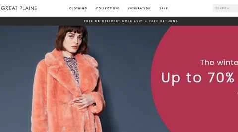 Great Plains 公式ウェブサイト - ロンドンを拠点とする英国の女性向けファッションデザインブランド - ページ 1 Great Plains官网 英国伦敦女性时尚设计品牌 第1张